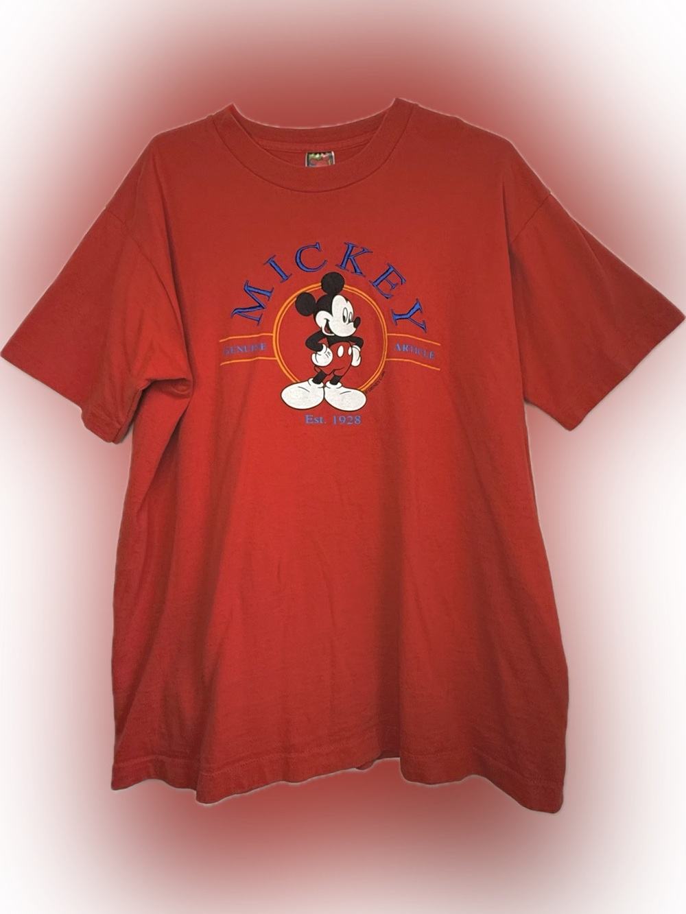 VINTAGE 90'S Mickey Unlimited by Jerry Leigh Mickey Adult T-Shirt Size X-Large